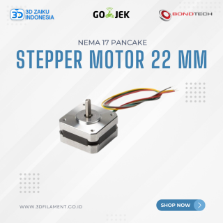 Original Bondtech NEMA 17 Pancake Stepper Motor 22 mm